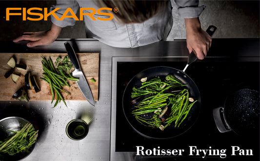 Fiskars Aluminium Rotisser Oh Frying Pan 24Cm | 1023756