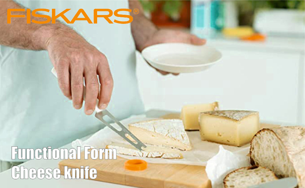 Fiskars FF Knife, FF Cheese Knife, Swedish Sandvik Steel, 24cms