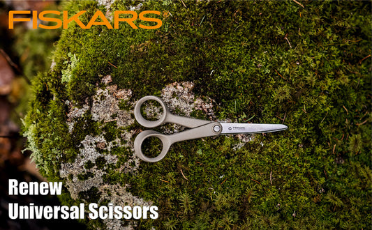 FISKARS Renew scissors, Renew Universal scissors, Stainless steel, Small, 17cm