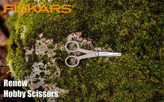 FISKARS Renew scissors, Renew Hobby scissors, Stainless steel, 13cm