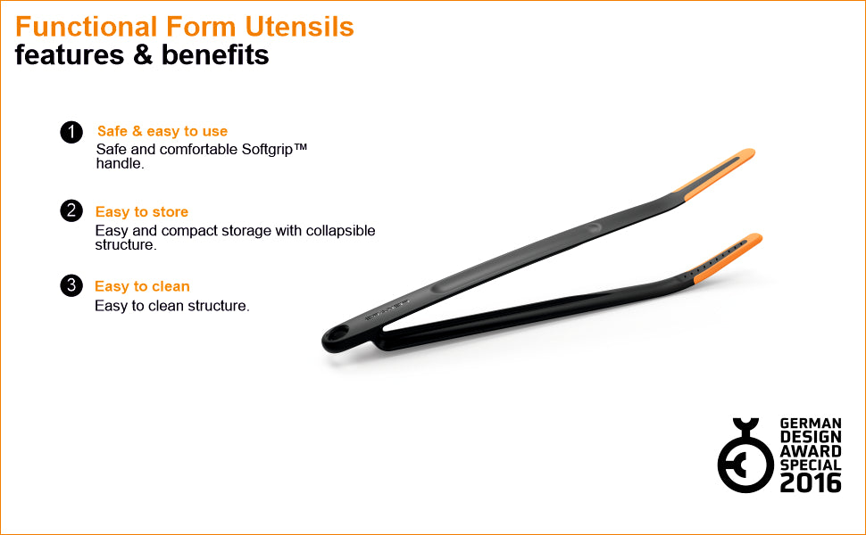 FISKARS Silicone Ff Silicone Tongs | 1027303