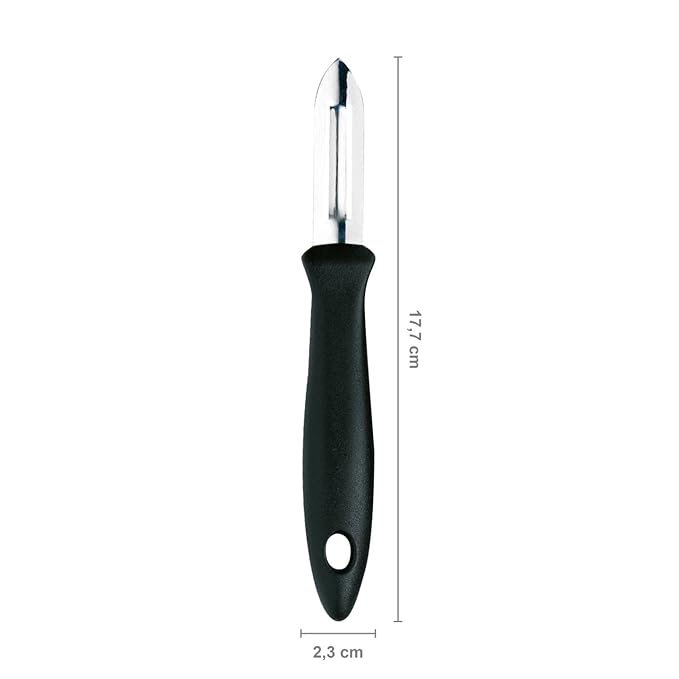 FISKARS Essential Peeler, Stainless Steel, 6cm 1065585